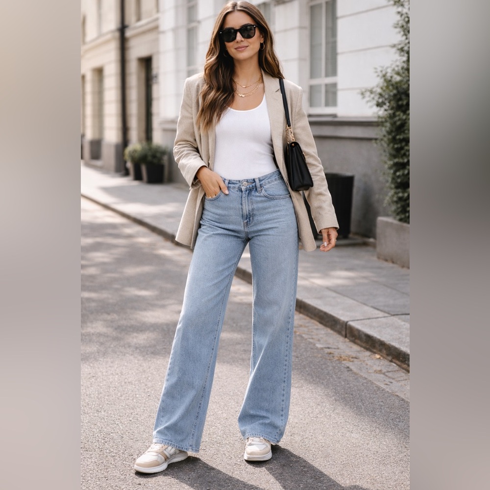 BCBG Baggy Straight jeans